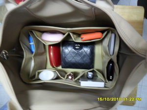 ช่องจัดระเบียบกระเป๋า longchamp size M