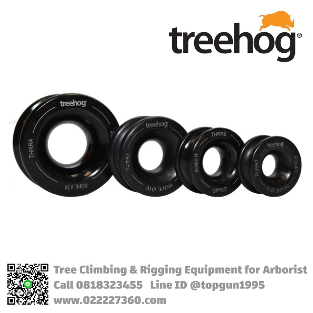 ห่วงวงกลมแบบมีร่อง Treehog Low Friction Rigging Ring THRR