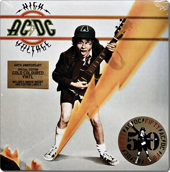 AC/DC - High Voltage 1Lp (Gold Coloured Vinyl) 1Lp New