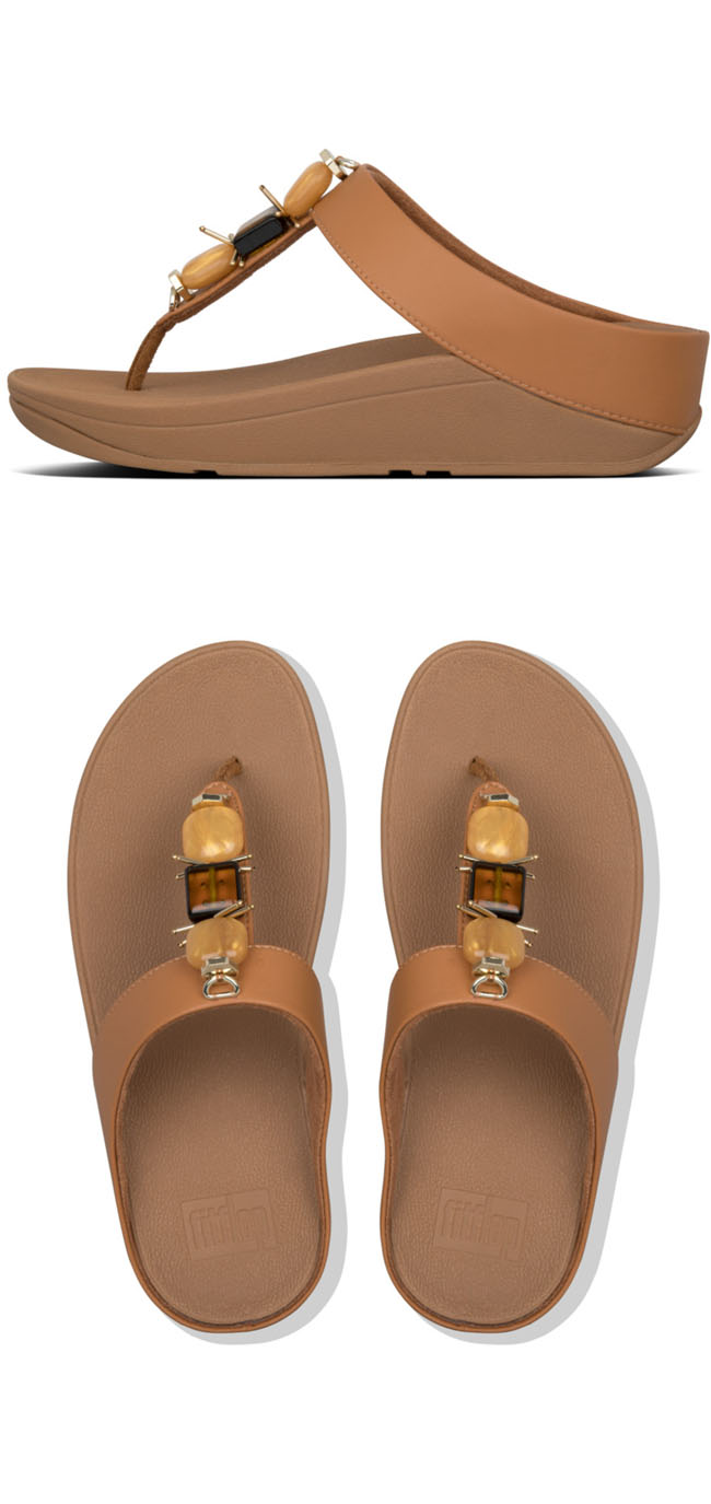 Fitflop Fino Marble Gem Hazelnut ของแท้ นำเข้าจาก USA และ UK