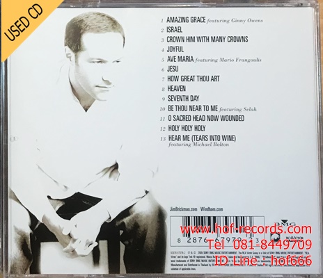 Jim Brickman - Grace ( Thai ) Used CD 1 Dise VG++