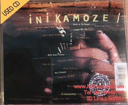 Ini Kamoze - Lyrical Gangsta (German) Used CD 1 Dise VG++