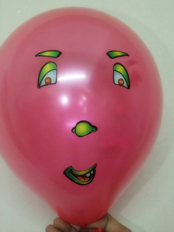 สติกเกอร์ ติดลูกโป่ง Balloon & Sticker