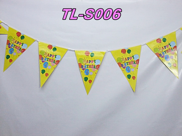 ธงประดับงาน Happy Birthday / Item No. TL-S006