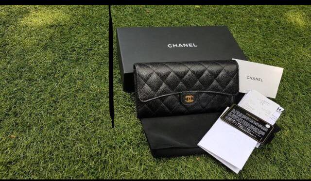 ถุงผ้าสำลี ใส่กระเป๋าสตางค์ใบยาว