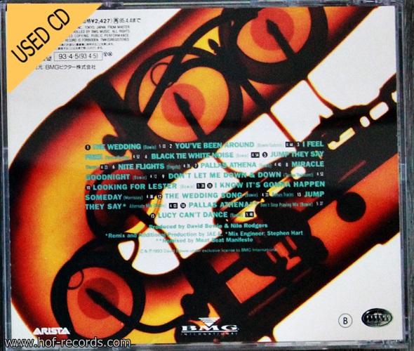 Used CD David Bowie - Black tie white Noise