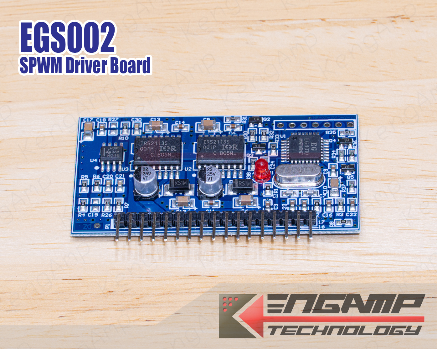 (1บอร์ด) [KIT] EGS002 Sinusoid Inverter SMPS Driver Board บอร์ดไดรฟ์อินเวอร์เตอร์ EG8010