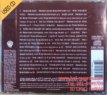 Rod Stewart - The Best of (German ) Used CD 1 Dise VG++