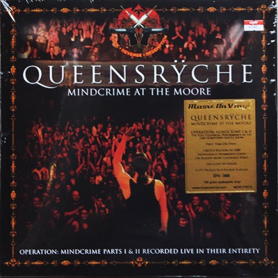 Queensryche - Mindcrime At The Moore 3Lp N.