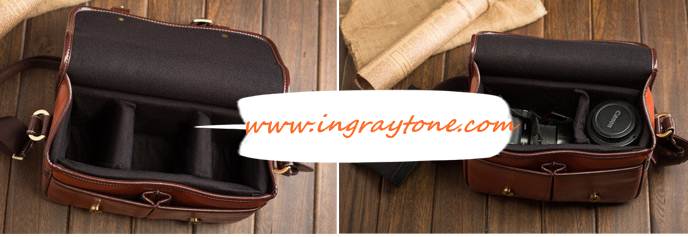 กระเป๋าสะพายกล้องวินเทจ 2เข็มขัด ทรงเหลี่ยม สไตล์อังกฤษ กันน้ำ กันรอยย่น Size M สีดำ น้ำตาลอ่อน น้ำตาลกลาง น้ำตาลเข้ม ผ้าใบเขียว ผ้าใบกากี