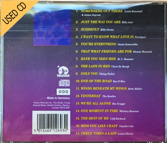 Used CD Romantic Love Songs Vol.5