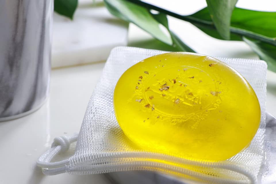 สบู่ออร่าริช สบู่น้ำผึ้งทองคำ Honey Gold Soap 80 กรัม