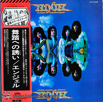 Angel - On Earth As Is In Heaven 1977 1lp Japan