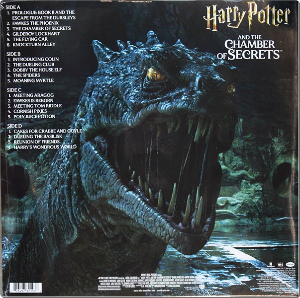 Harry Potter - And The Chamber of Secrets Ost. 2Lp New