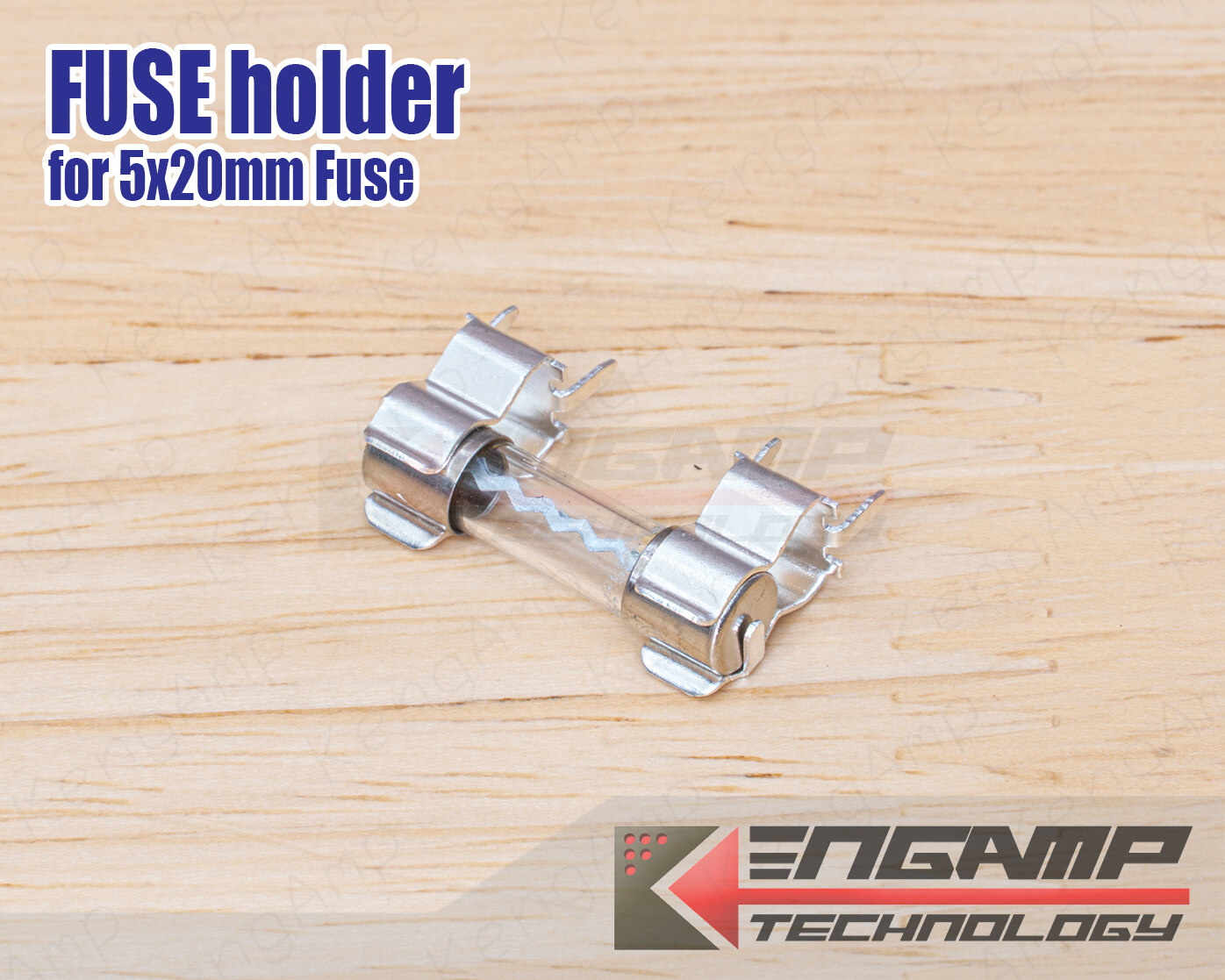 (100ตัว) [FUSE] ขายึดฟิวส์ ขาลงปริ้นส์ สำหรับฟิวส์ 5*20mm (ไม่รวมฟิวส์)