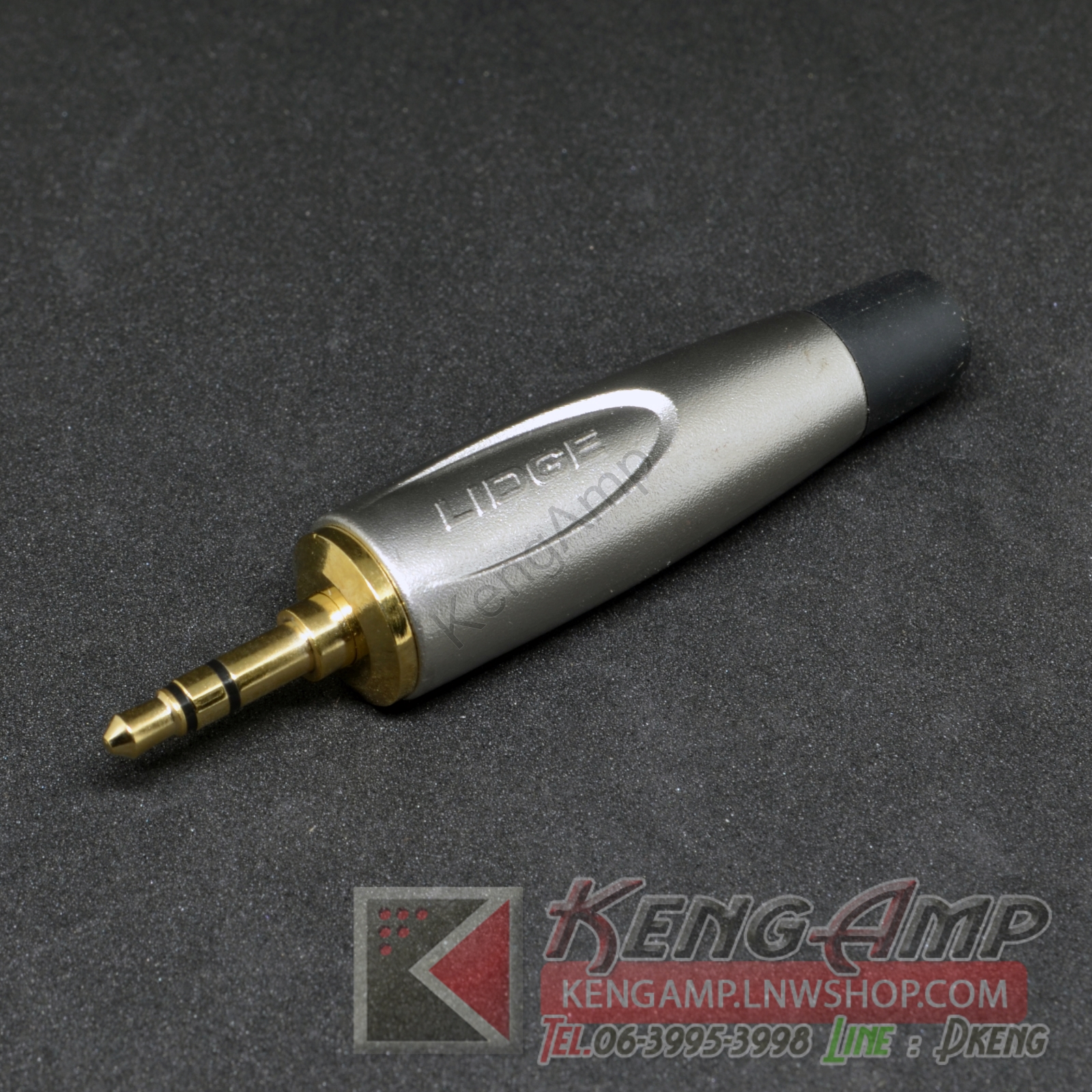 (1ชิ้น) LIDGE YM-168DT ปลั๊กโฟนสเตอริโอ 3.5 มม. สำหรับเข้าสายขนาด 6 มม.