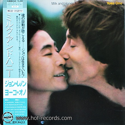 John Lennon Yoko Ono - Milk And Honey 1983 1lp