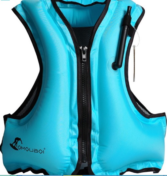 เสื้อชูชีพเป่าลม อุปกรณ์เล่นน้ำ ฉุกเฉิน เข้าค่าย แคมปิ้ง outdoor เที่ยวทะเล