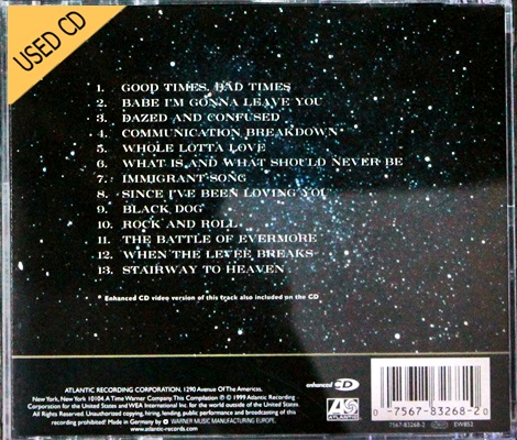 Used CD Led Zeppelin - Early days