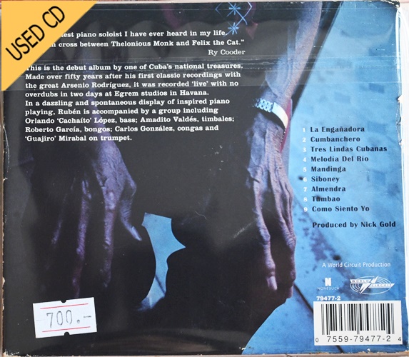 USED CD Ruben Gonzalez - World Circuit / Nonesuch