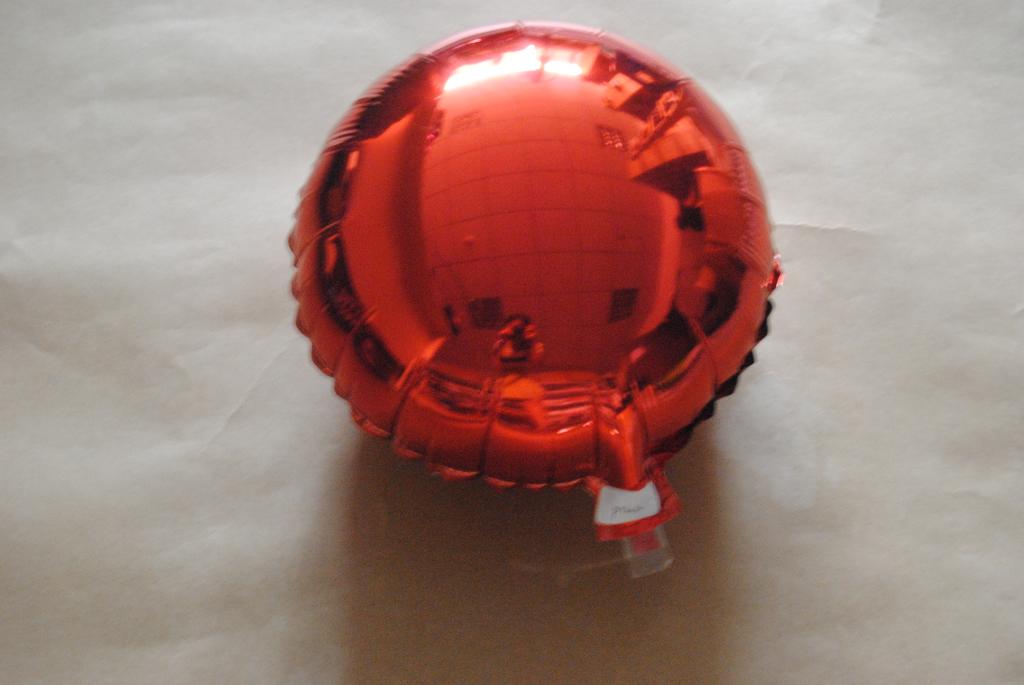 ลูกโป่งฟลอย์ทรงกลม สีแดง ไซส์ 18 นิ้ว - Round Shape Balloon Red Color 18" / Item No.TL-G020
