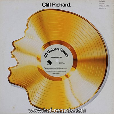 Cliff richard - 40 Golden Greats 2lp