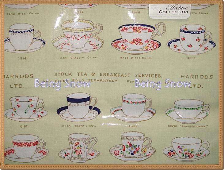 Teacups Tote Bag - Medium