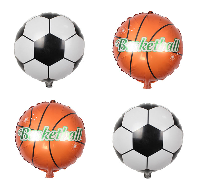ลูกโป่งฟลอย์ ลูกบาสเก็ตบอล - Basket Ball Foil Balloon / Item No. TL-A148