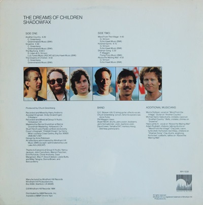 Shadowfax - The Dreams Of Children 1Lp