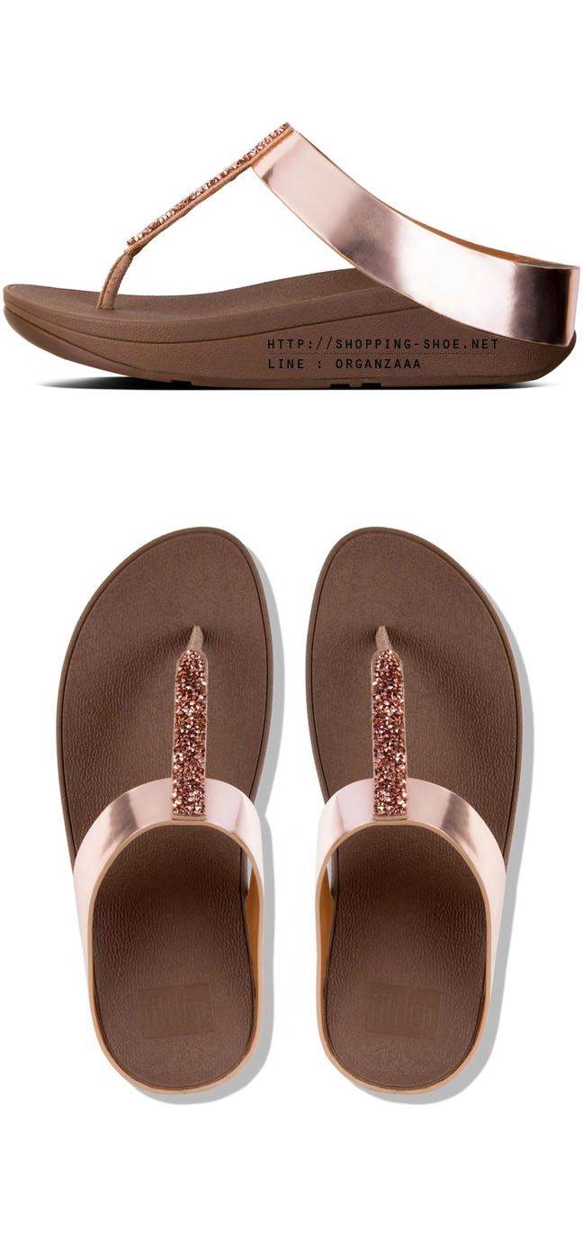 Fitflop Fino Rose Gold ของแท้ นำเข้าจาก USA และ UK