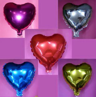ลูกโป่งฟลอย์รูปหัวใจ สีทอง ไซส์กลาง 24 นิ้ว - Heart Shape Balloon 24" Gold Color / Item No.TL-G016