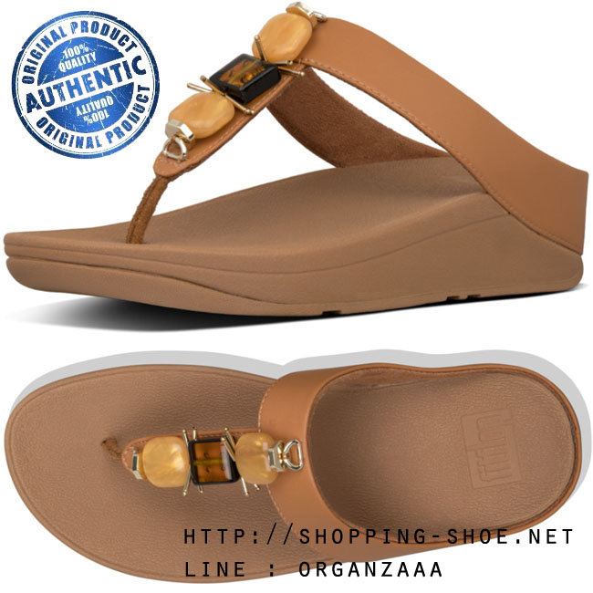 Fitflop Fino Marble Gem Hazelnut ของแท้ นำเข้าจาก USA และ UK