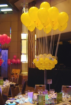 ลูกโป่งกลมเนื้อสแตนดาร์ท สีเหลือง ไซส์ 12 นิ้ว แพ็คละ 10 ใบ (Round Balloons - Yellow Color 12")