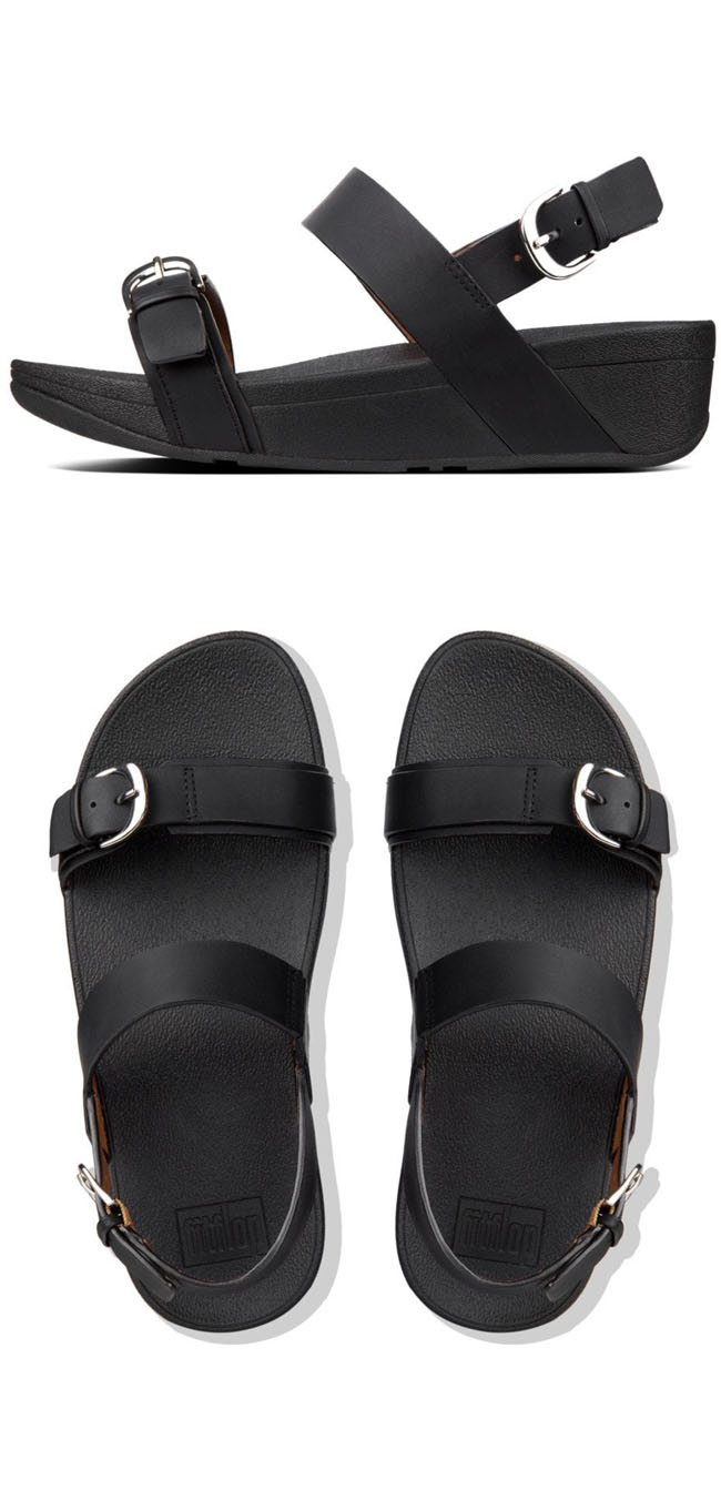 Fitflop Edit Backstrap Black ของแท้ นำเข้าจาก USA และ UK