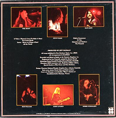 Kansas - Masque 1975 1lp