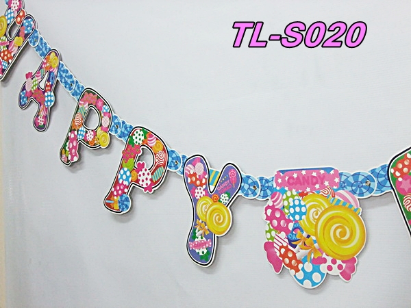 ธงประดับงาน Happy Birthday / Item No. TL-S020