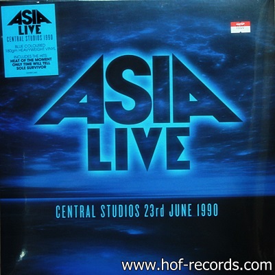 Asia - Live Central Studio 23rd June 1990 1Lp N.