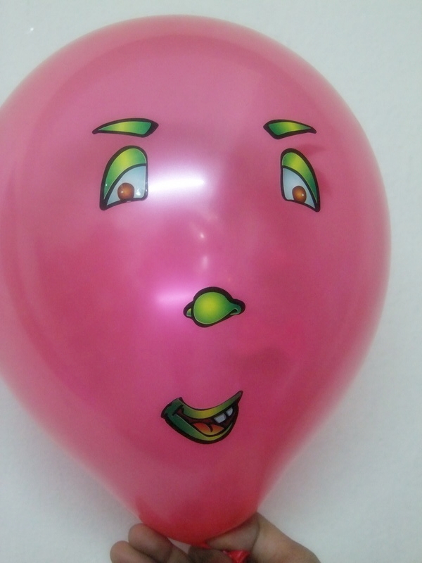 สติกเกอร์ ติดลูกโป่ง Balloon & Sticker