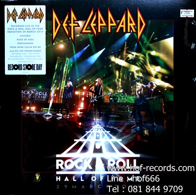Def Leppard - Rock & Roll Hall Of Fame 29 March 2019 1Lp N.
