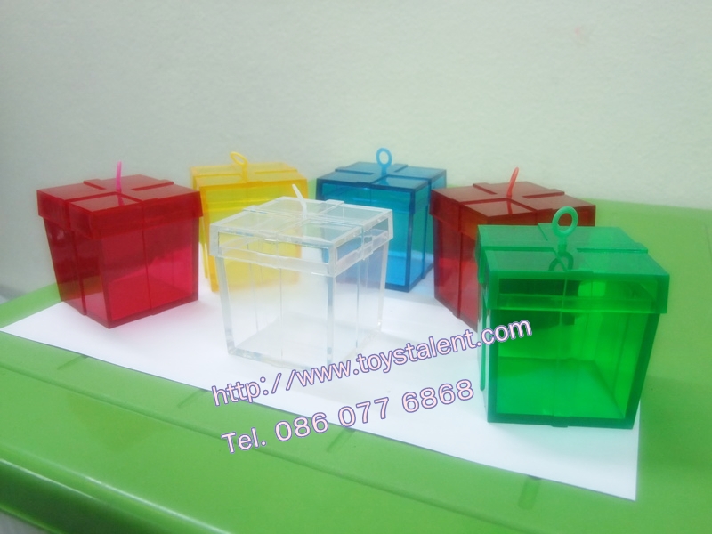 ฐานยึดลูกโป่ง ทรงสี่เหลี่ยม - Square shape balloon weight