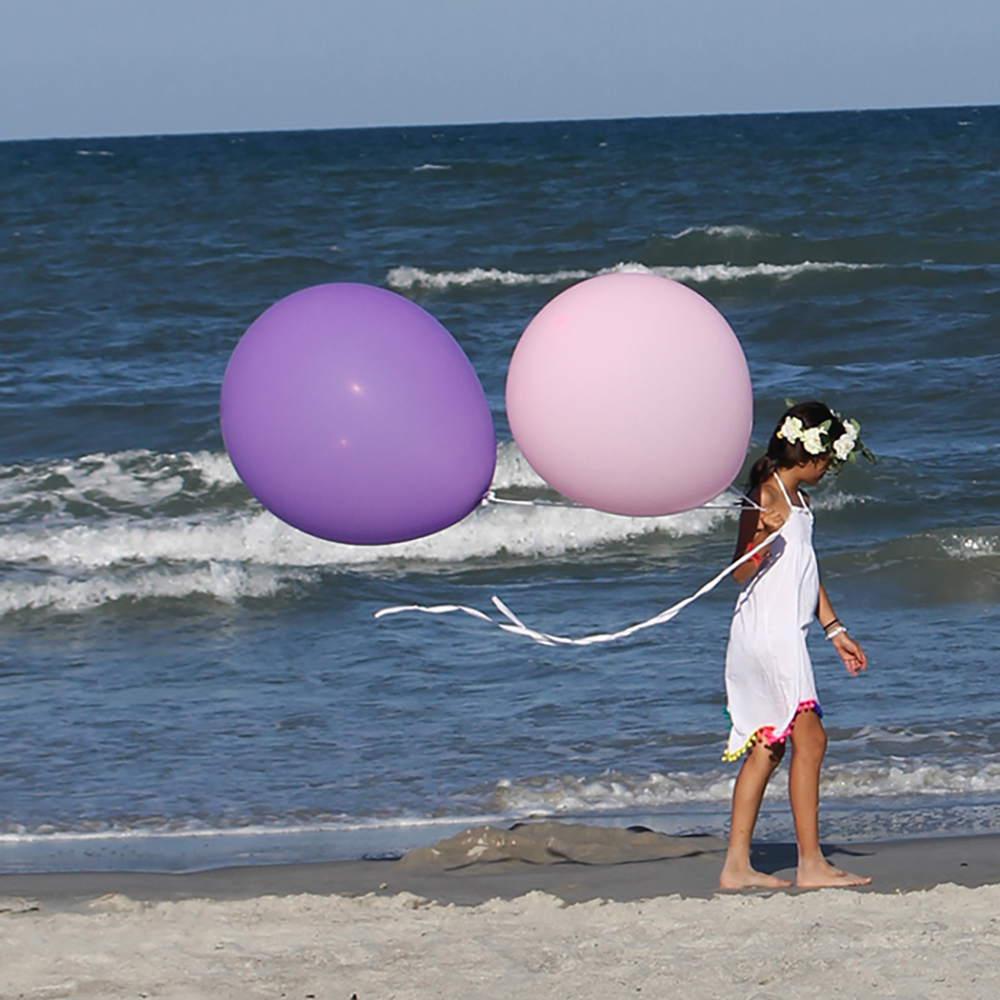 ลูกโป่งจัมโบ้ สีม่วง ขนาด 36 นิ้ว - Round Jumbo Balloon Purple