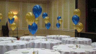 ลูกโป่งกลม เนื้อเมททัลลิก สีน้ำเงิน ไซส์ 10 นิ้ว แพ็คละ 10 ใบ (Round Balloons Size 10" - Metallic Deep Blue Color)