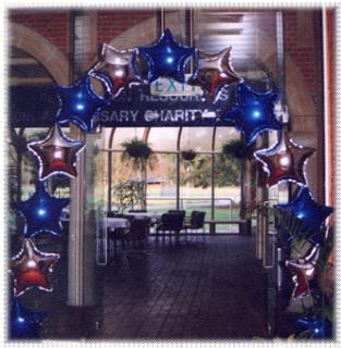 ลูกโป่งฟลอย์รูปดาว สีฟ้า ไซส์ 18 นิ้ว - Star Shape Balloon Blue Color