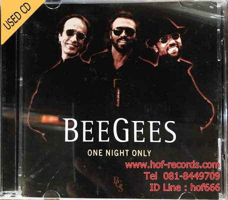 BeeGees - One Night Only ( Thai) Used HDCD 1 Dise VG+