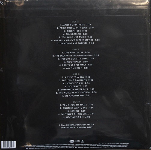 Ost.Bond 25 Performed By The Royal Philhamonic Orchestra 2Lp New