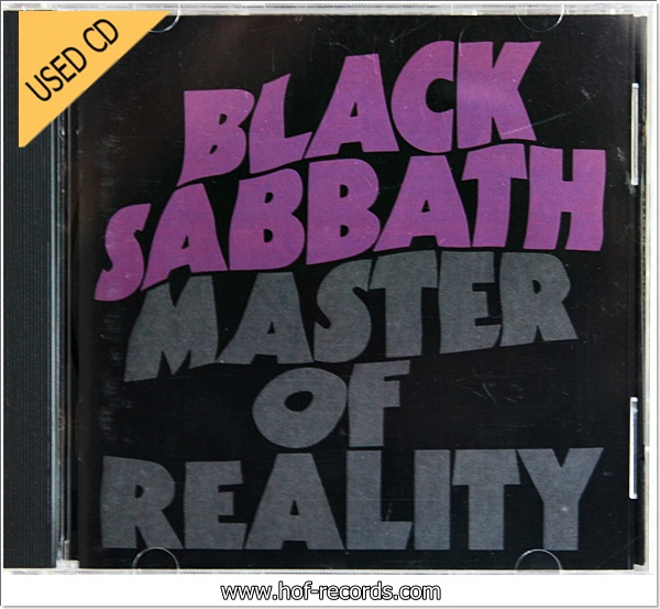 Black Sabbath - Master Of Reality ( USA) Used Cd VG++