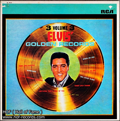 Elvis - 3 volume 3 _ 1 LP