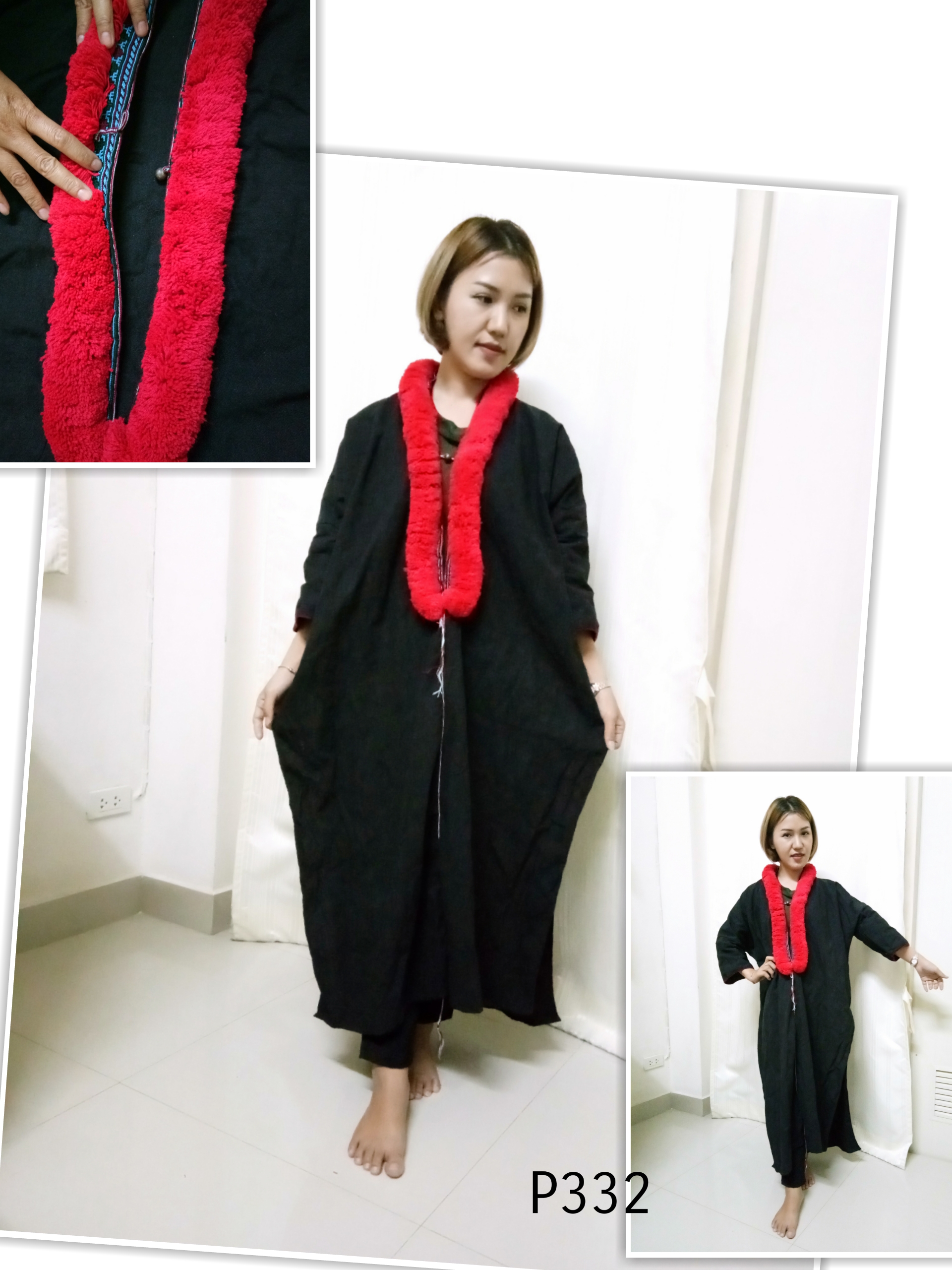 เสื้ออิวเมี่ยนผู้หญิงแบบสวม