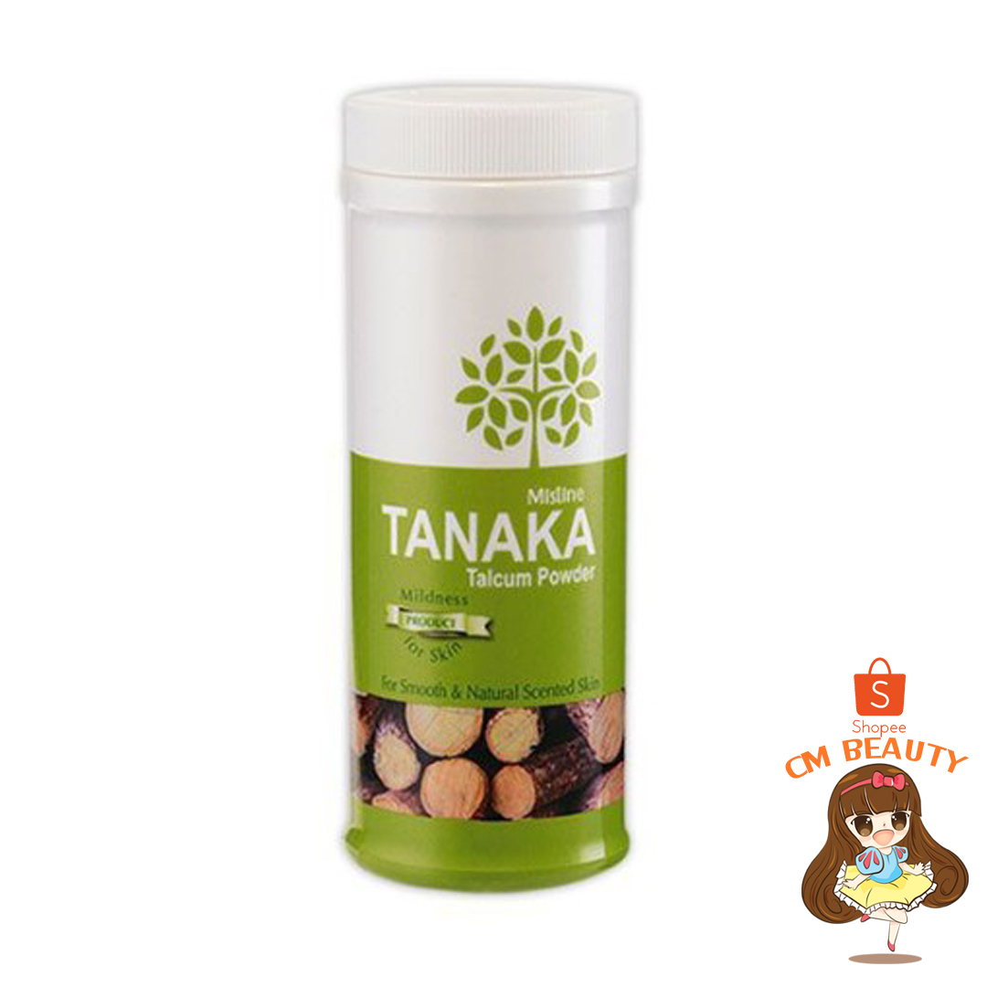 แป้งทานาคา Mistine Tanaka Talcum Powder 100 g.
