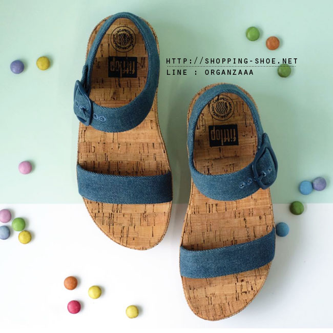 Fitflop Bon Backstrap Denim ของแท้ นำเข้าจาก USA และ UK